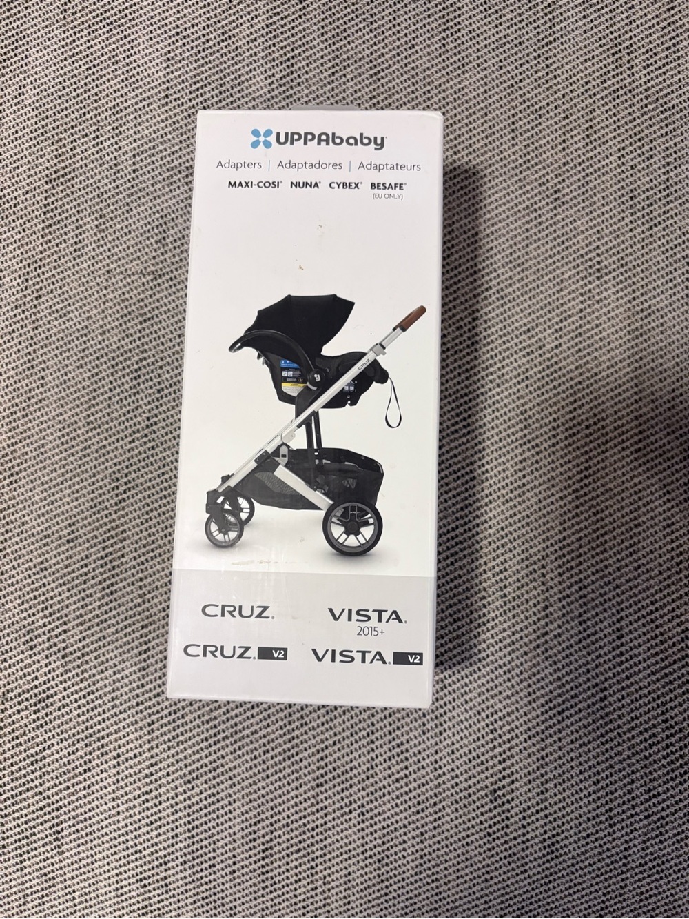 UPPAbaby Cruz/Vista Car Seat Adapter - Black